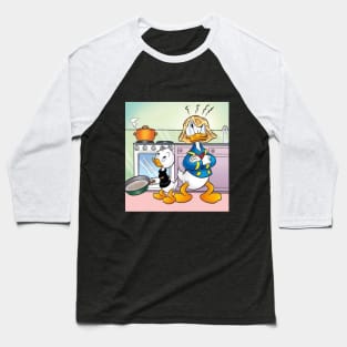 Hungry duck Baseball T-Shirt